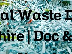 Confidential waste disposal Cheshire