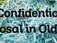 Confidential waste disposal Oldham